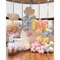 Balões de decoração do arco -íris de festa de aniversário